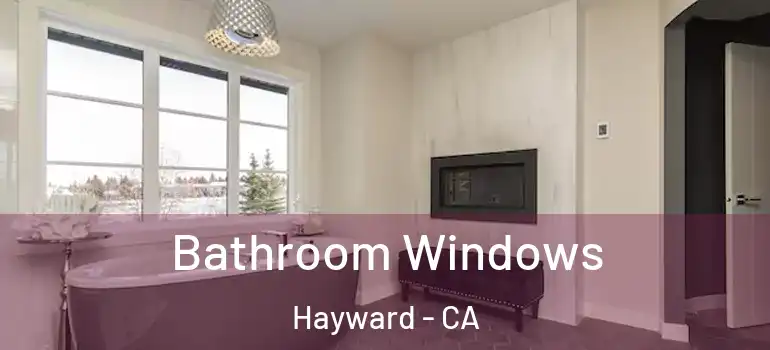  Bathroom Windows Hayward - CA