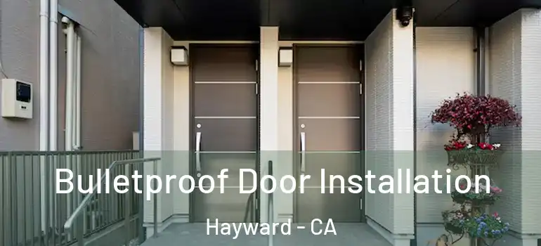  Bulletproof Door Installation Hayward - CA