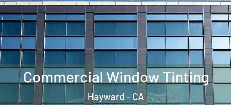  Commercial Window Tinting Hayward - CA