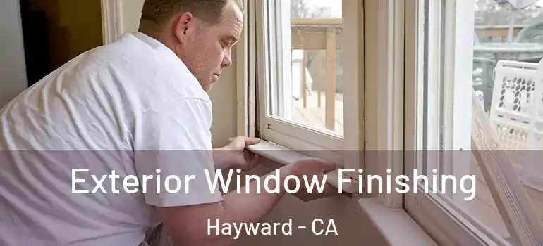  Exterior Window Finishing Hayward - CA