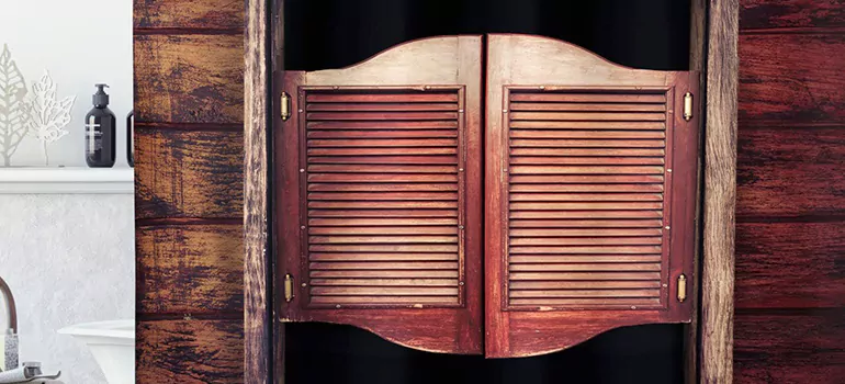 Installing Saloon Door Hinges in Hayward, CA