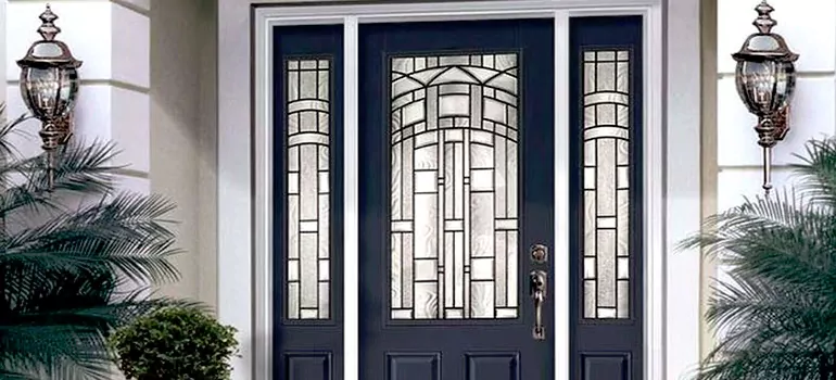Stained Glass Door Panels in Hayward, CA