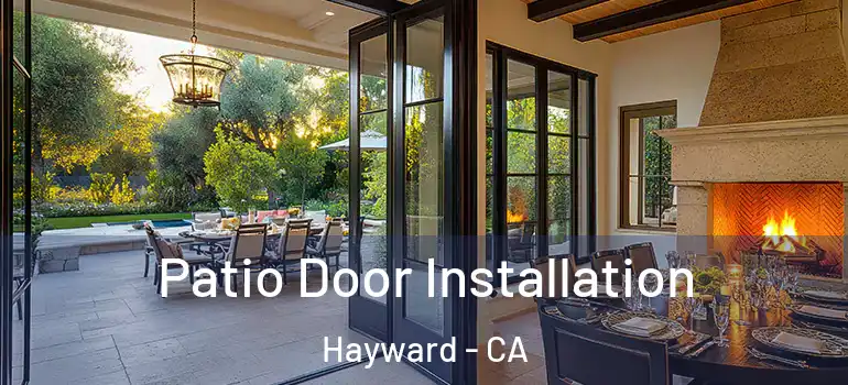  Patio Door Installation Hayward - CA