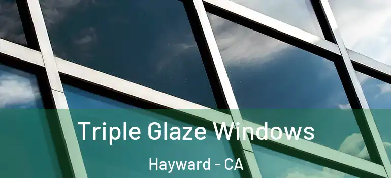  Triple Glaze Windows Hayward - CA