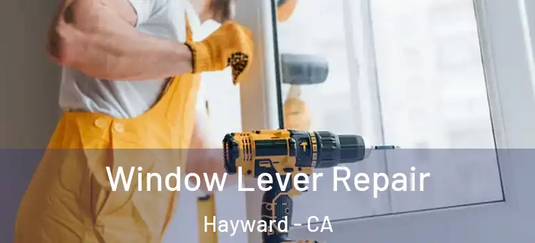  Window Lever Repair Hayward - CA