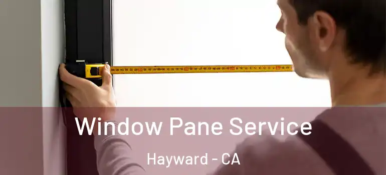  Window Pane Service Hayward - CA