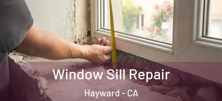  Window Sill Repair Hayward - CA