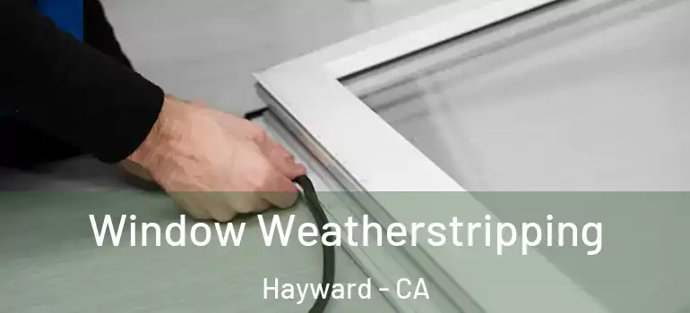  Window Weatherstripping Hayward - CA